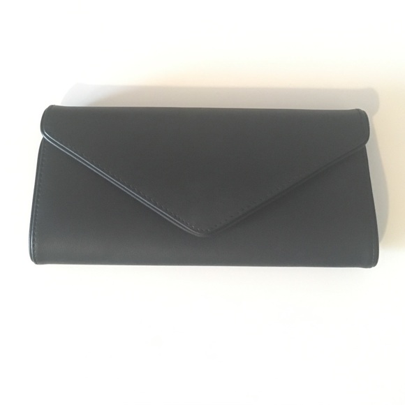 aldo black clutch